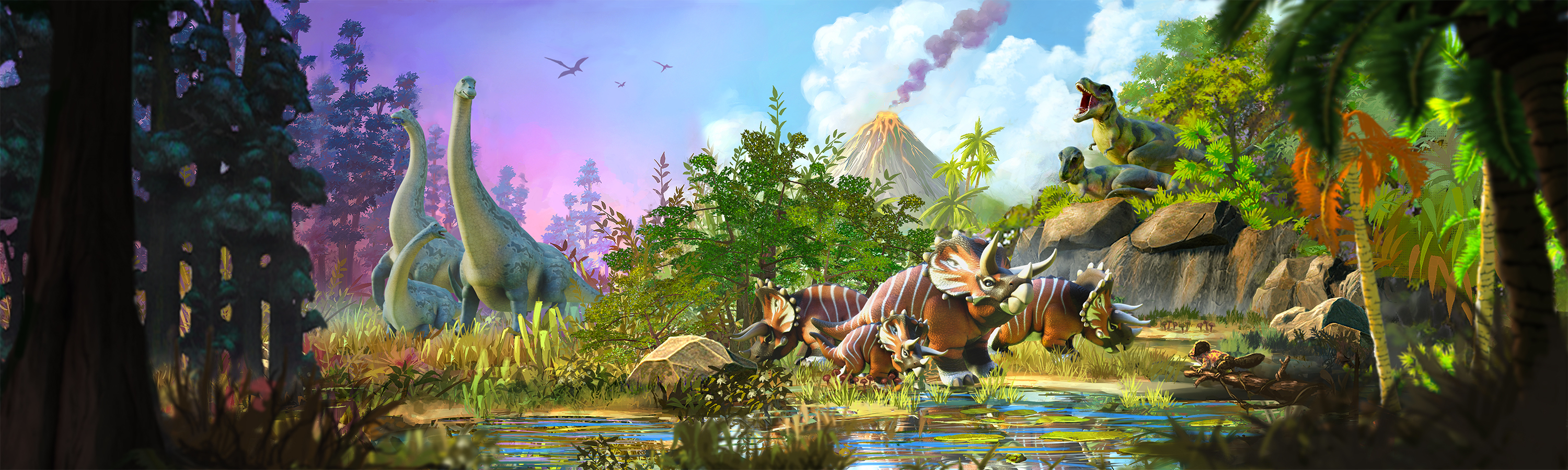 Dino Hab — mixed reality dinosaur habitats on Meta Quest