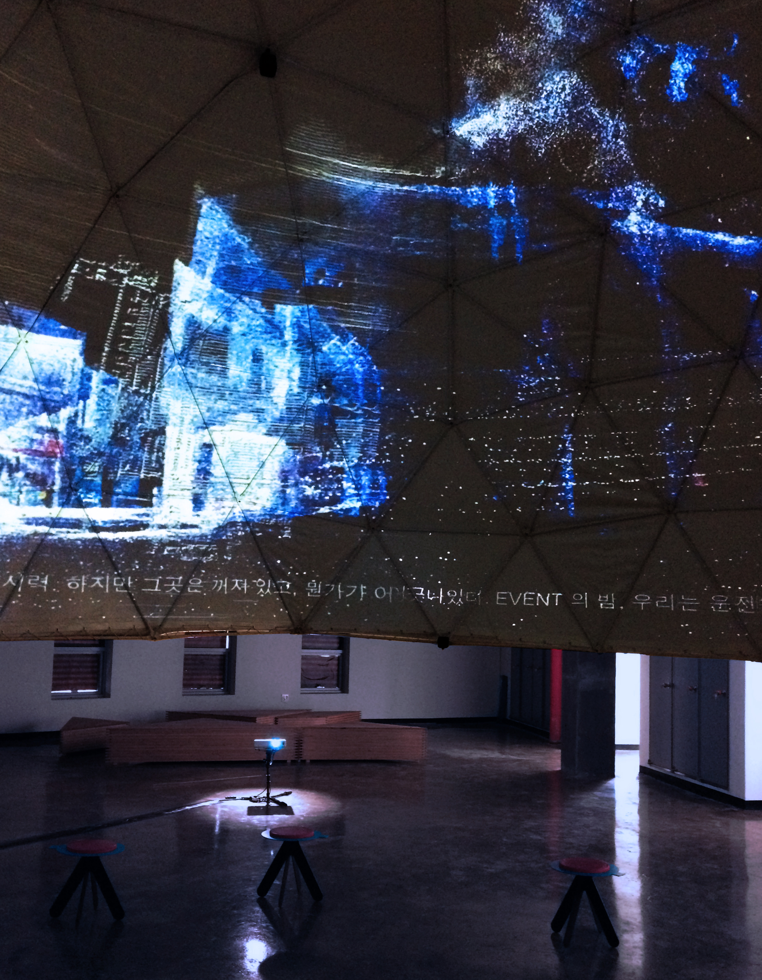 Driver Less Vision installation — Urtzi Grau, Guillermo Fernández-Abascal, Perlin Studios, 2017