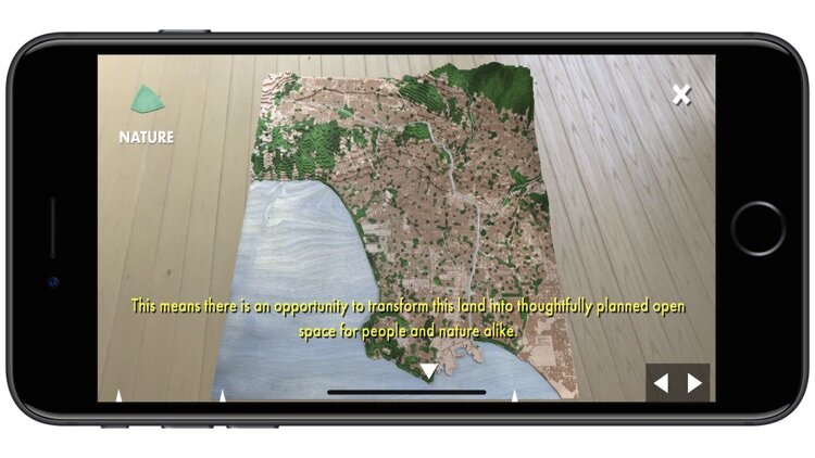 Rio de Los Angeles AR app — data visualization