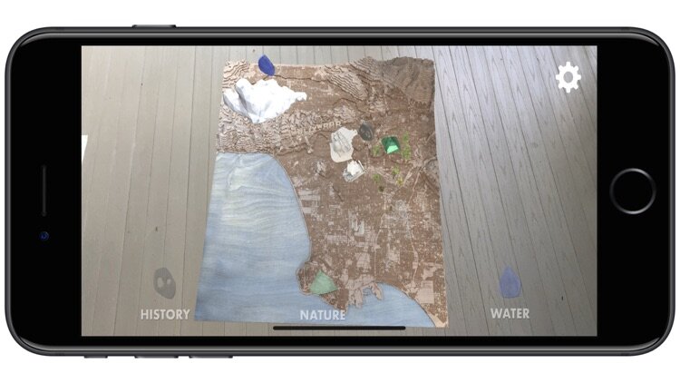 Rio de Los Angeles AR app screenshot