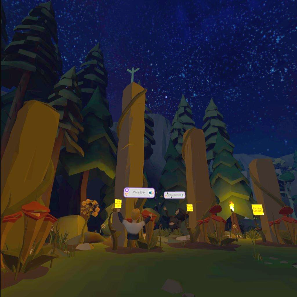 Polling Plants — voting activity for group decision making in VR
