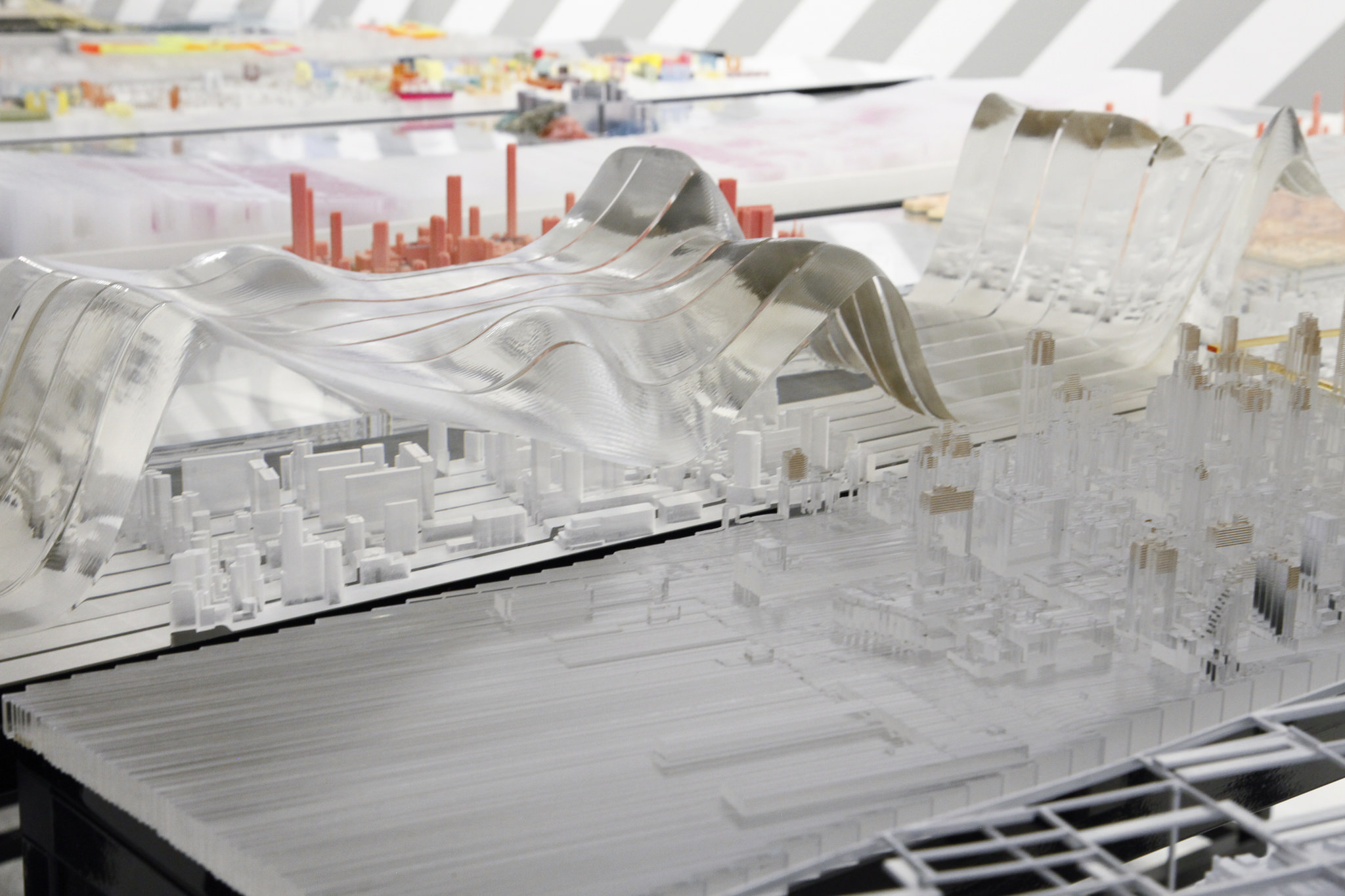 Sharing Models Manhattanisms installation view