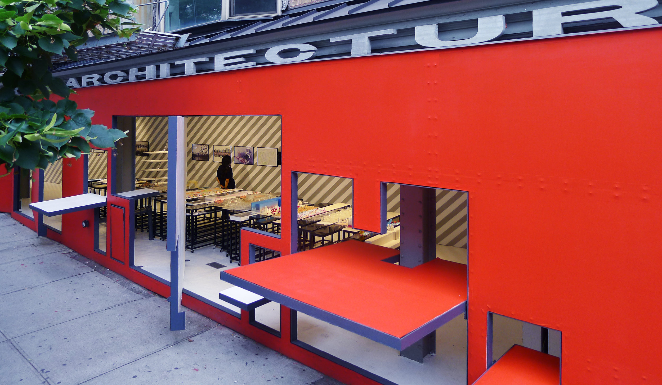Sharing Models Manhattanisms installation view