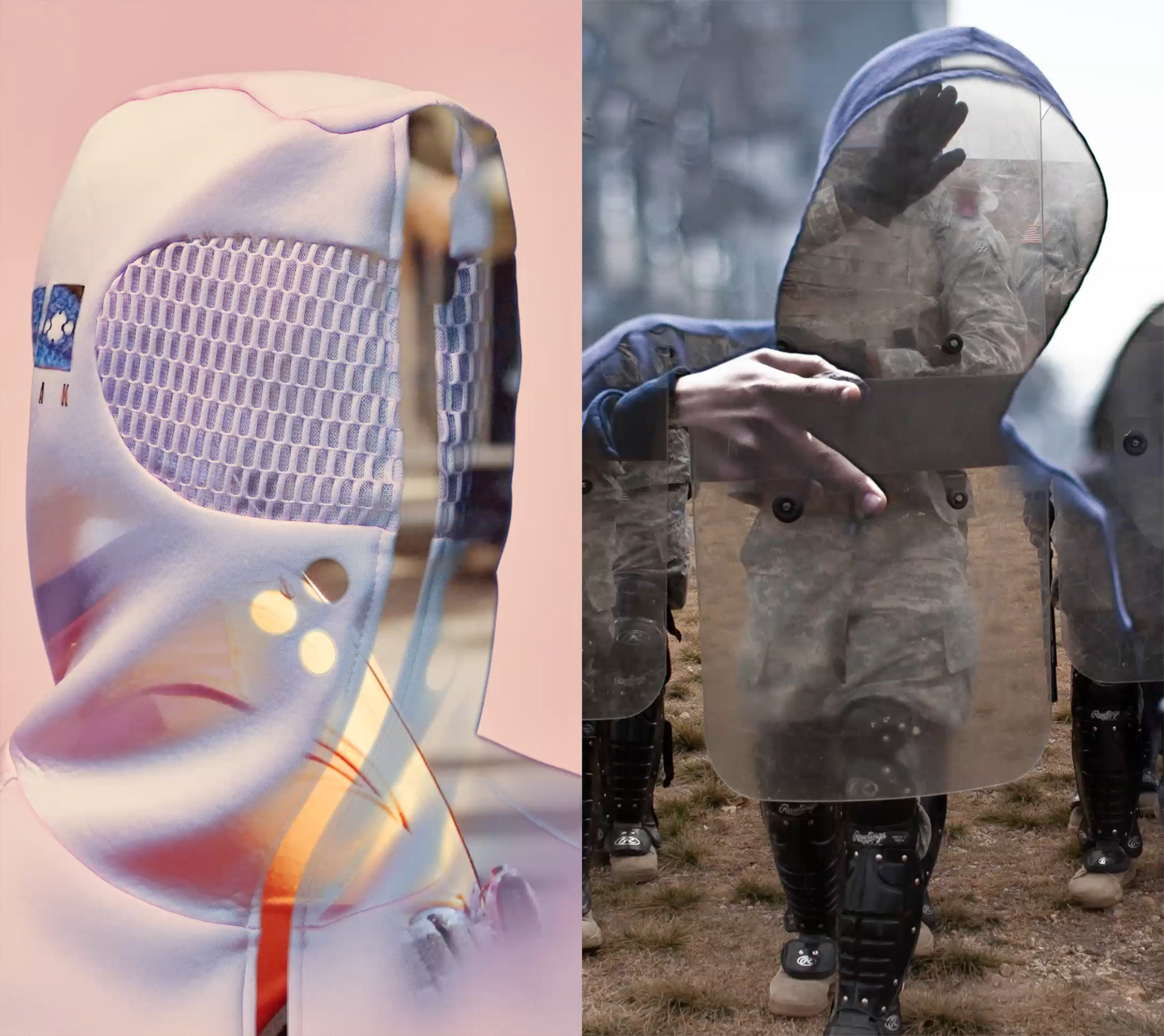 Utopia vs. Dystopia multi-channel video installation